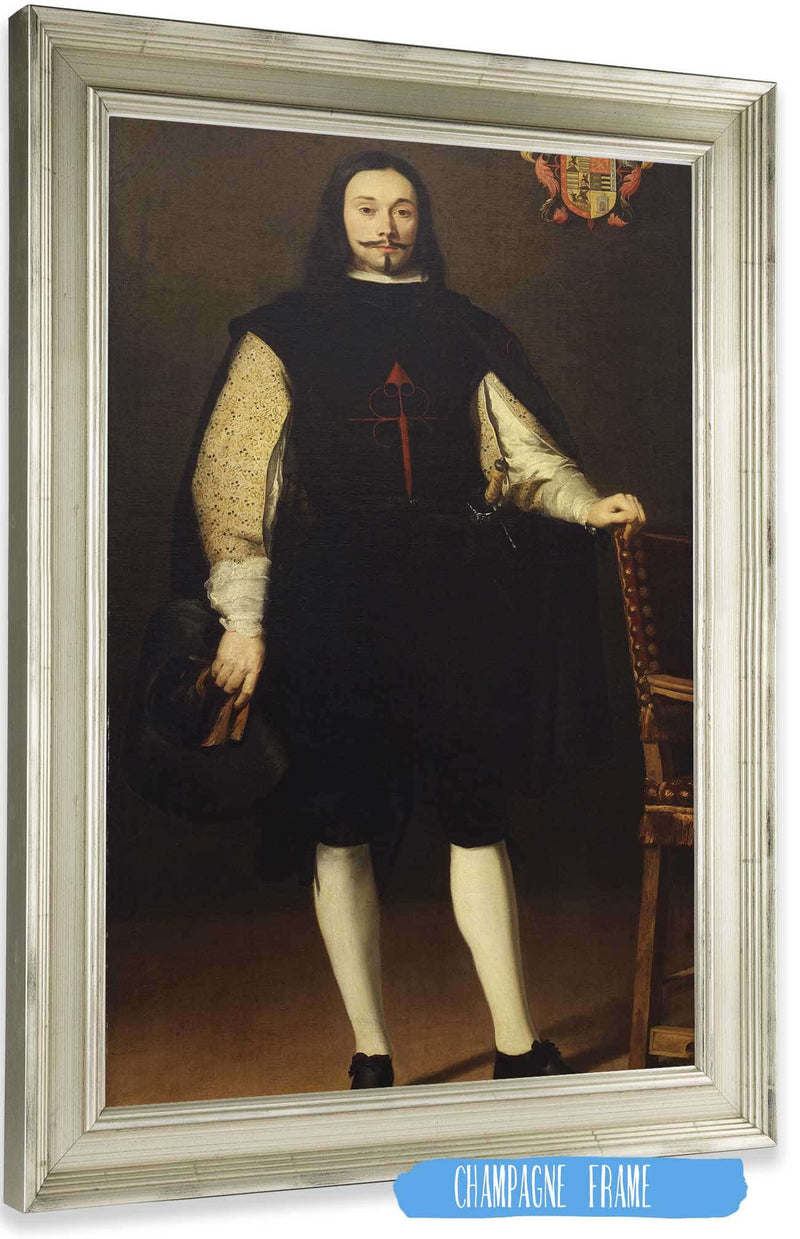 Portrait Of Don Diego Felix De Esquivel Y Aldama by Bartolome Esteban Murillo Posters, Prints, & Visual Artwork