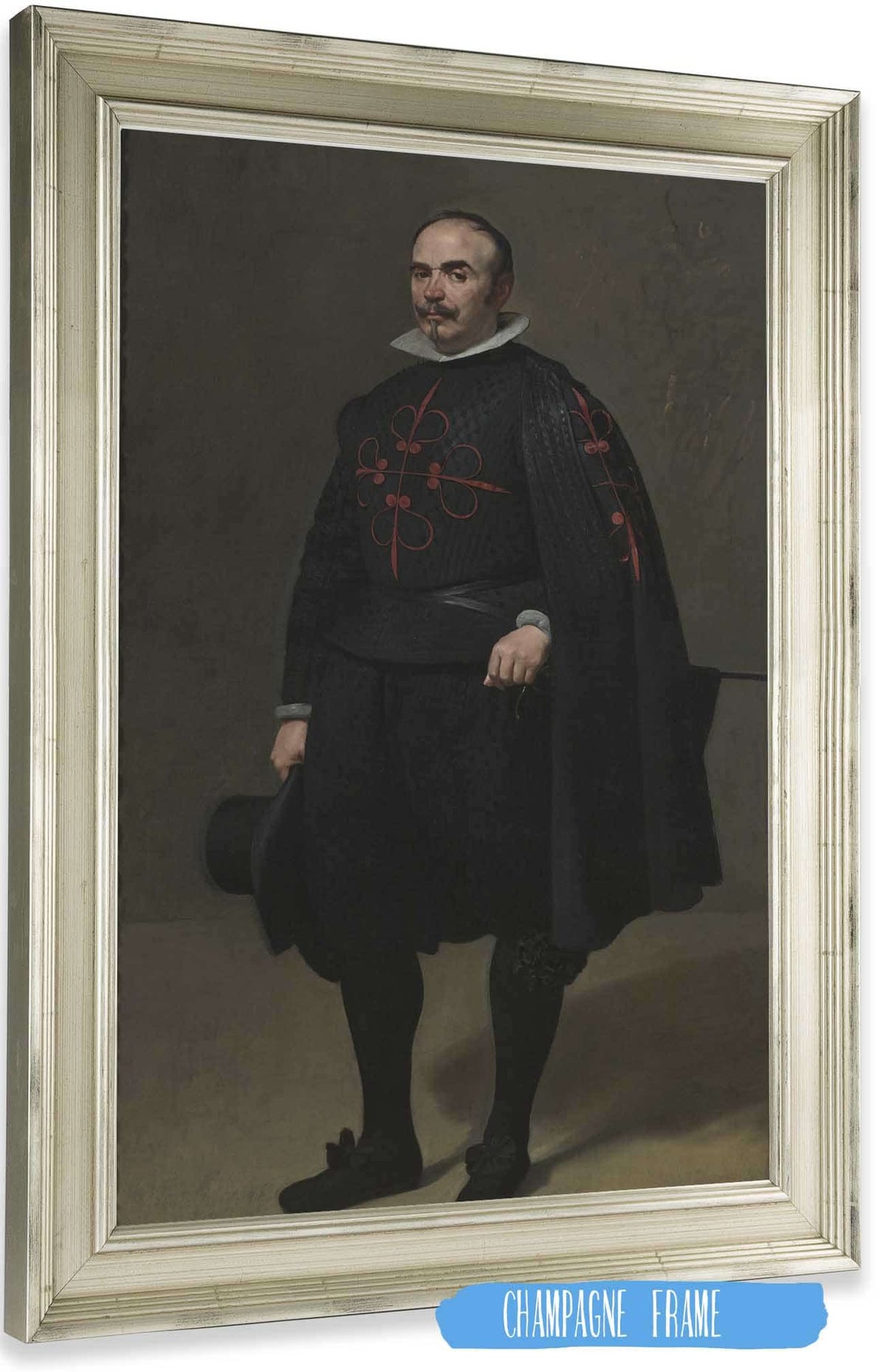 Portrait Of Don Pedro De Barberana   by Diego Velazquez Posters, Prints, & Visual Artwork