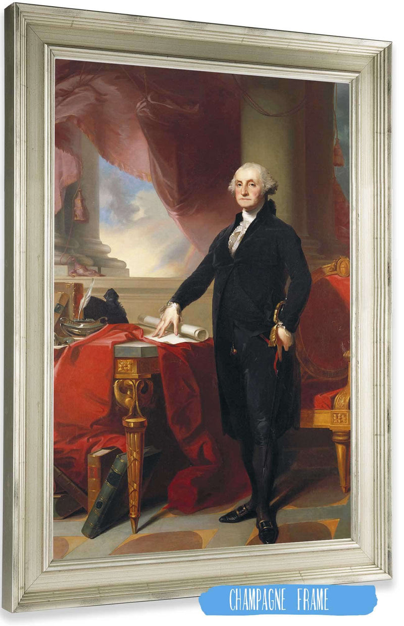 Portrait Of George Washington by Thomas Sully Posters, Prints, & Visual Artwork
