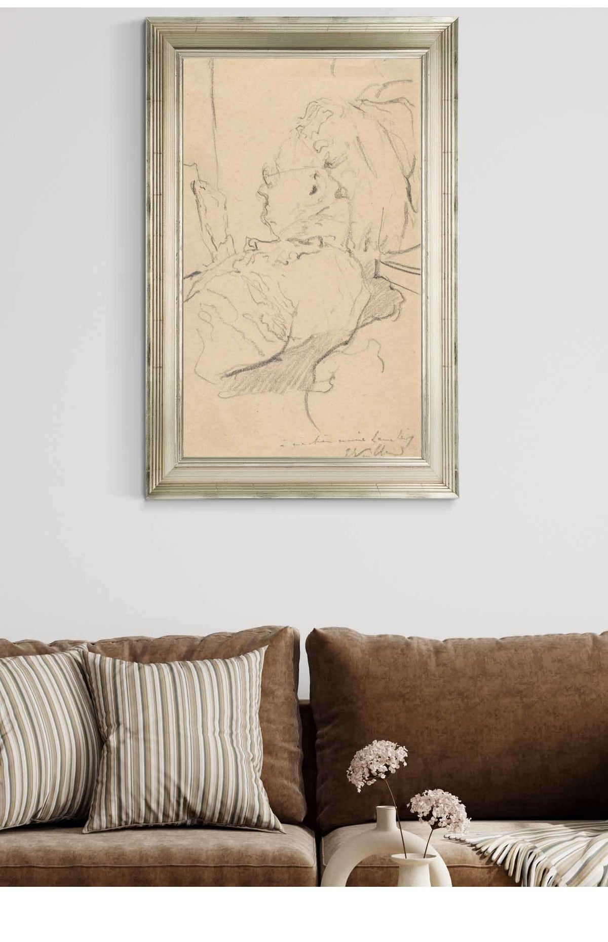 Portrait Of Madame Vuillard   by Edouard Vuillard Posters, Prints, & Visual Artwork