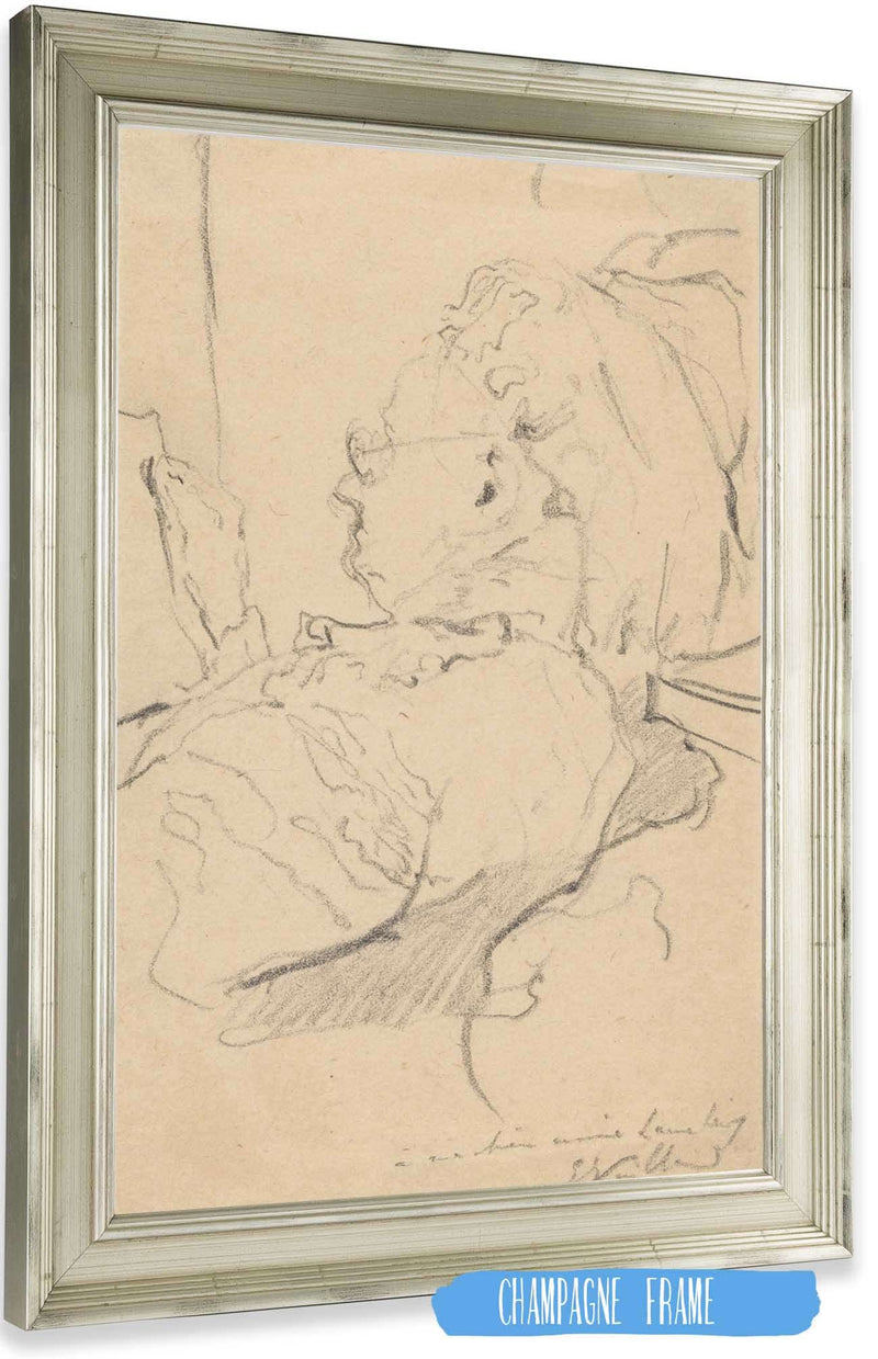 Portrait Of Madame Vuillard   by Edouard Vuillard Posters, Prints, & Visual Artwork