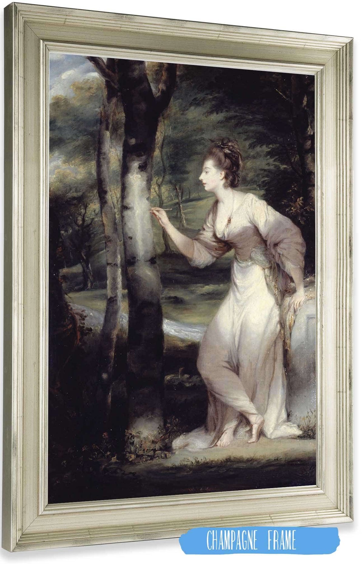 Portrait Of Mrs Richard Bennett Llyod Of Maryland Th Century by Sir Joshua Reynolds Posters, Prints, & Visual Artwork