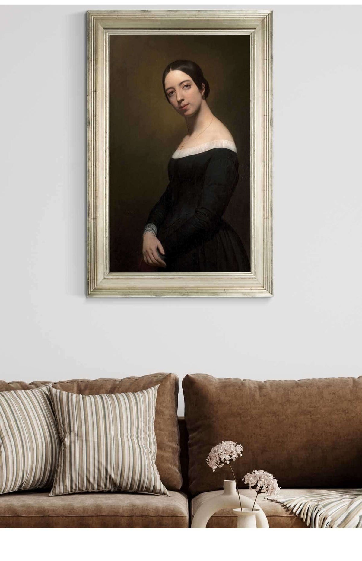 Portrait Of Pauline Viardot by Ary Scheffer Posters, Prints, & Visual Artwork