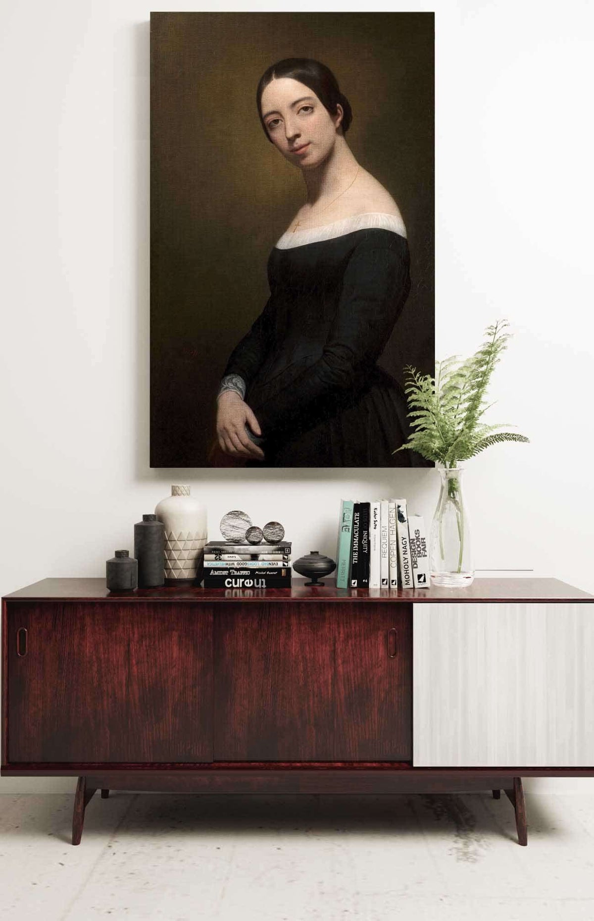 Portrait Of Pauline Viardot by Ary Scheffer Posters, Prints, & Visual Artwork