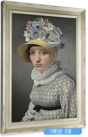 Portrait Of The Model Maddalena Or Anna Maria Uhden by Christoffer Wilhelm Eckersberg Posters, Prints, & Visual Artwork