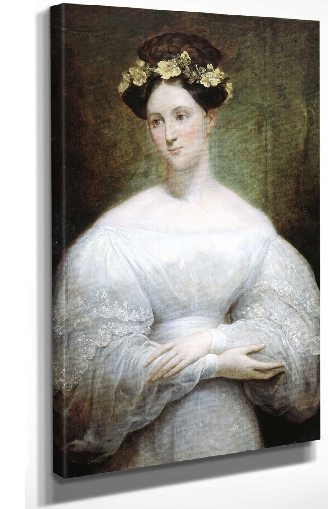 Portrait Presume De La Princesse Marie Dorleans by Ary Scheffer Posters, Prints, & Visual Artwork