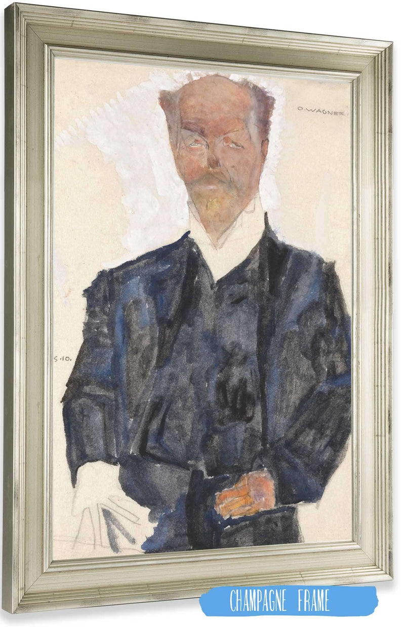 Portrat Otto Wagner by Egon Schiele Posters, Prints, & Visual Artwork