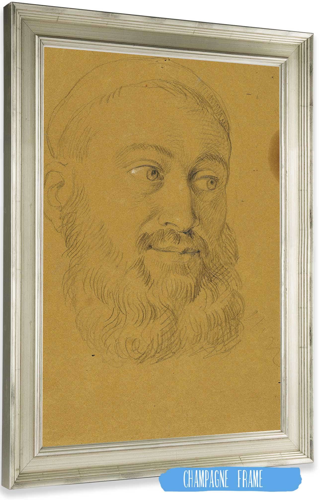 Portratstudie Zu Rudolf Von Habsburg Und Der Priester Before by Johann Peter Krafft Posters, Prints, & Visual Artwork