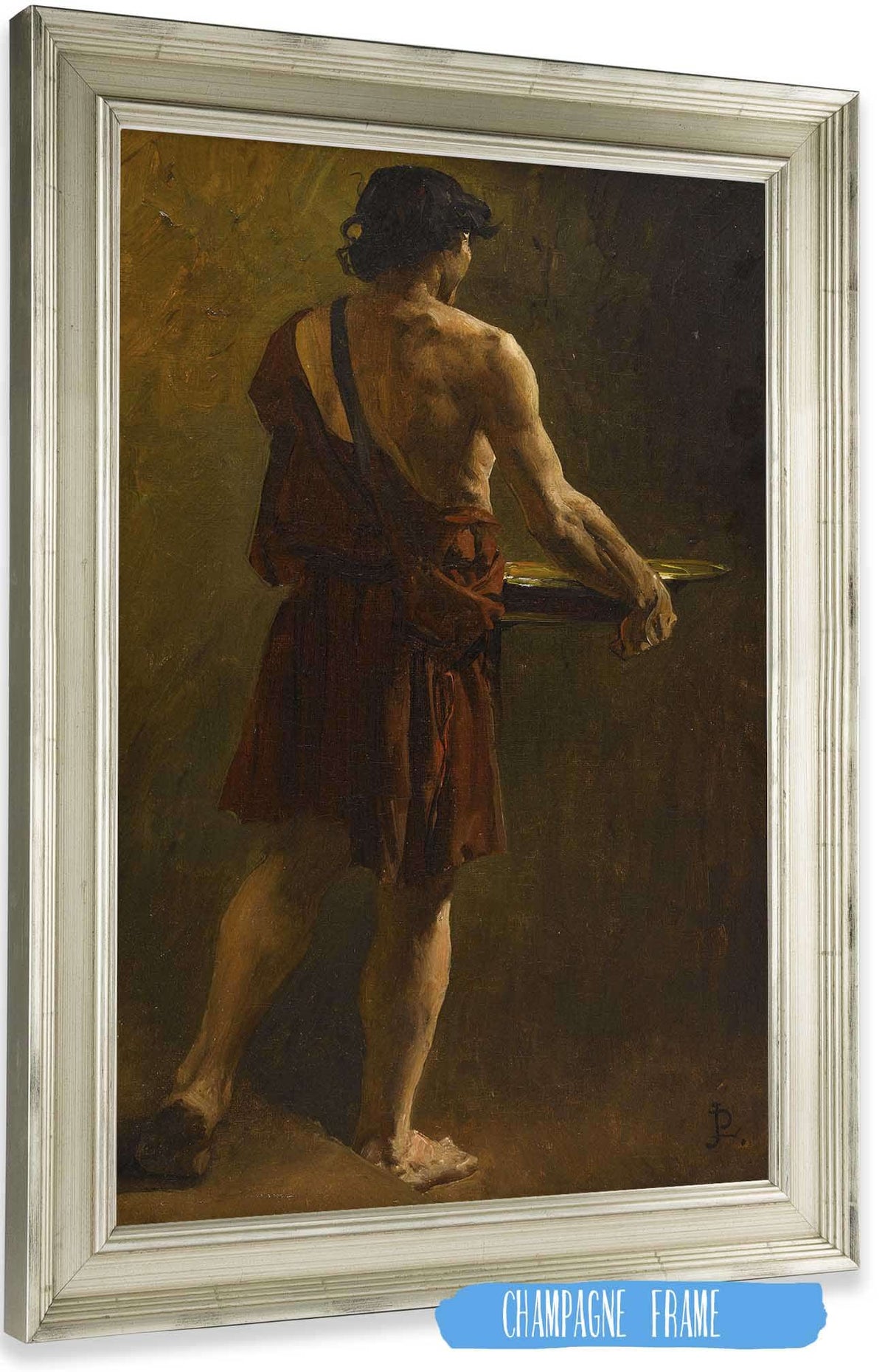 Recits Des Temps Merovingiens Un Esclave by Jean Paul Laurens Posters, Prints, & Visual Artwork