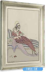 Robe De Gabardin by Gerda Wegener Posters, Prints, & Visual Artwork