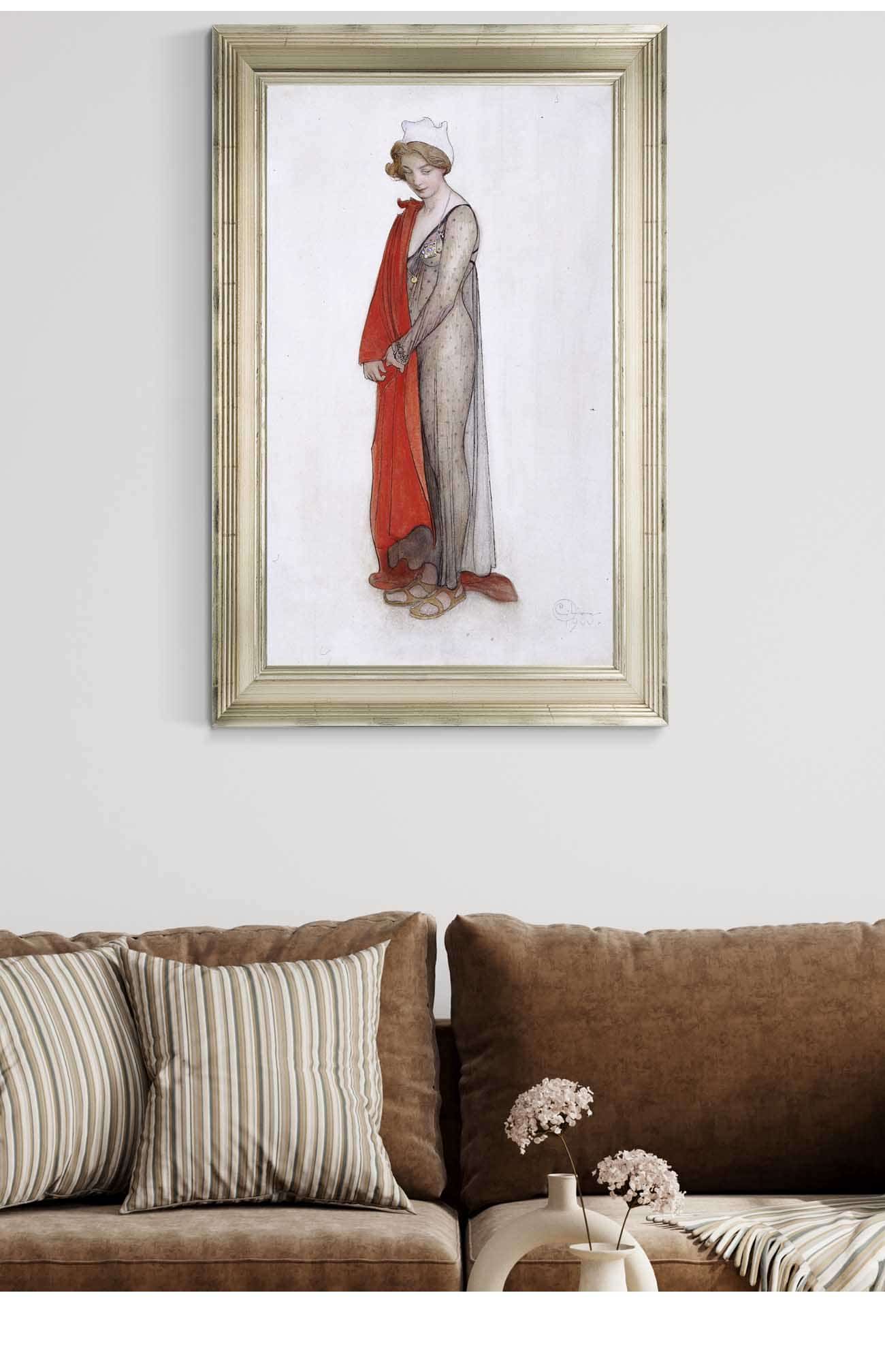 Rouge Et Noir by Carl Larsson Posters, Prints, & Visual Artwork