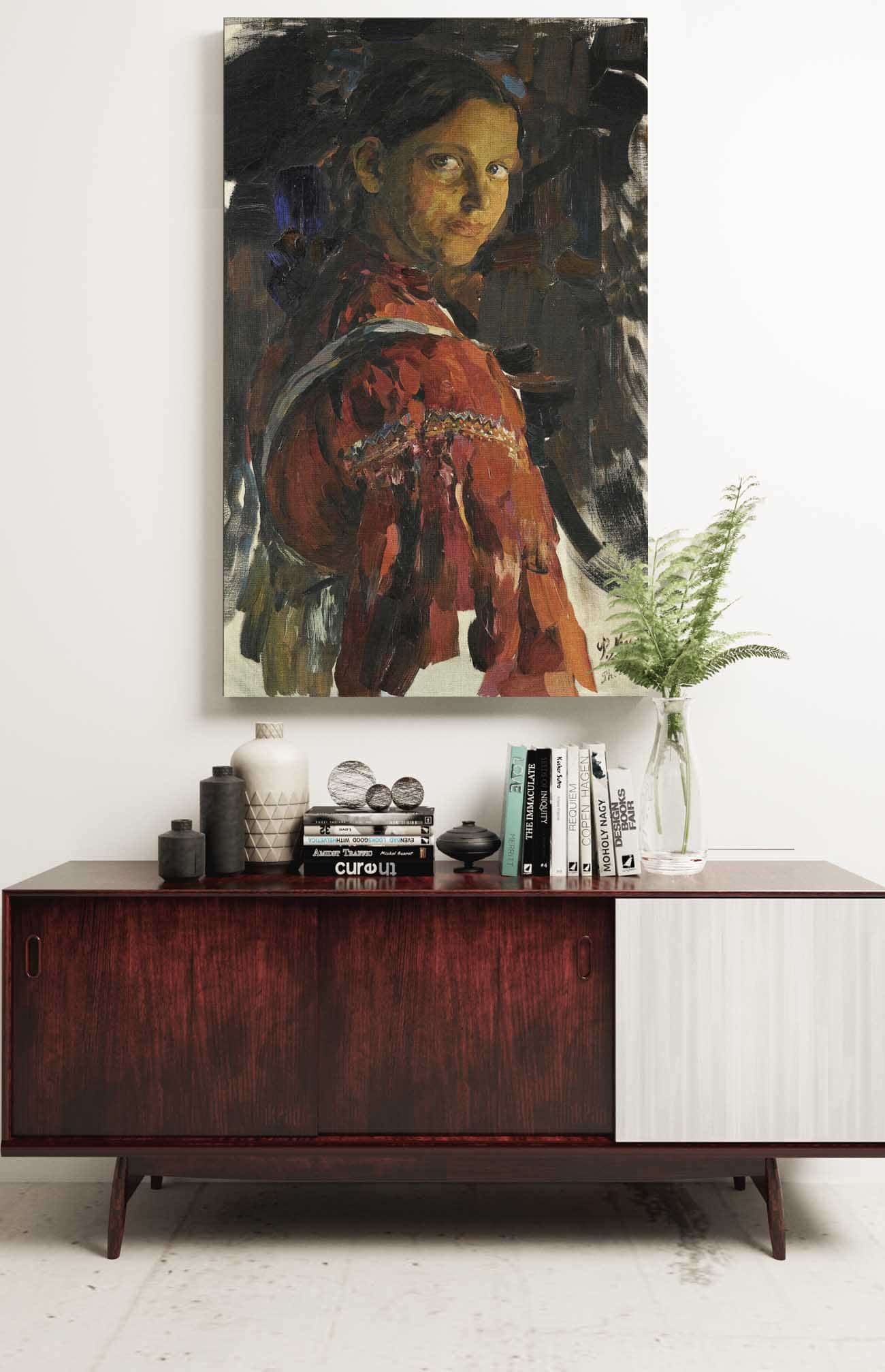 Russian Beauty by Filipp Malyavin Posters, Prints, & Visual Artwork