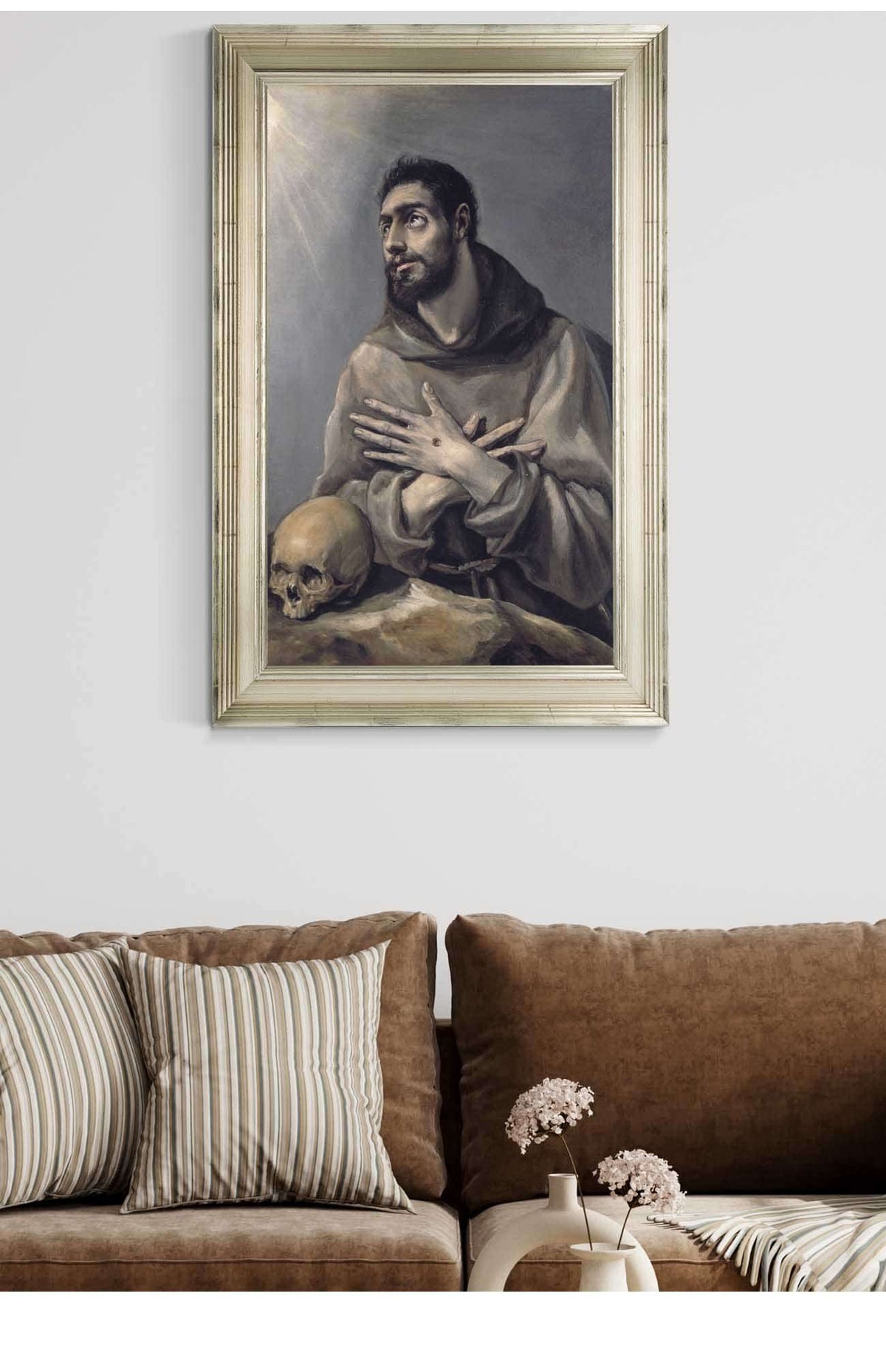 Saint Francis In Ecstasy by El Greco Posters, Prints, & Visual Artwork