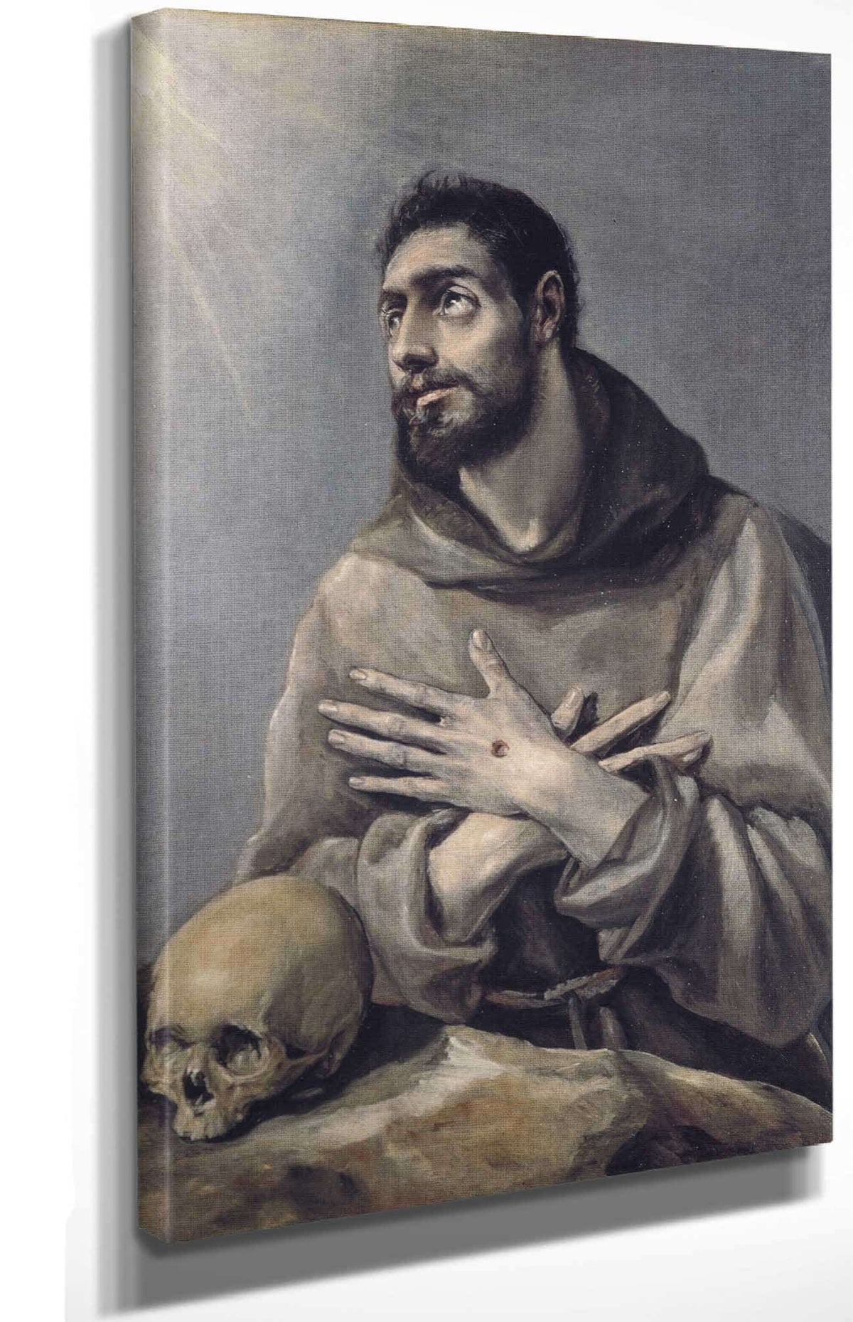 Saint Francis In Ecstasy by El Greco Posters, Prints, & Visual Artwork