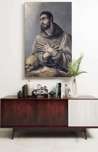 Saint Francis In Ecstasy by El Greco Posters, Prints, & Visual Artwork