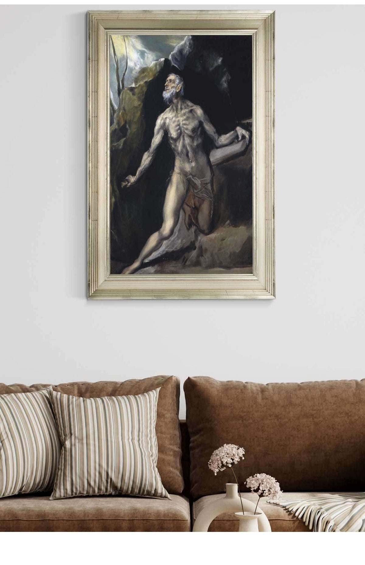 Saint Jerome by El Greco Posters, Prints, & Visual Artwork