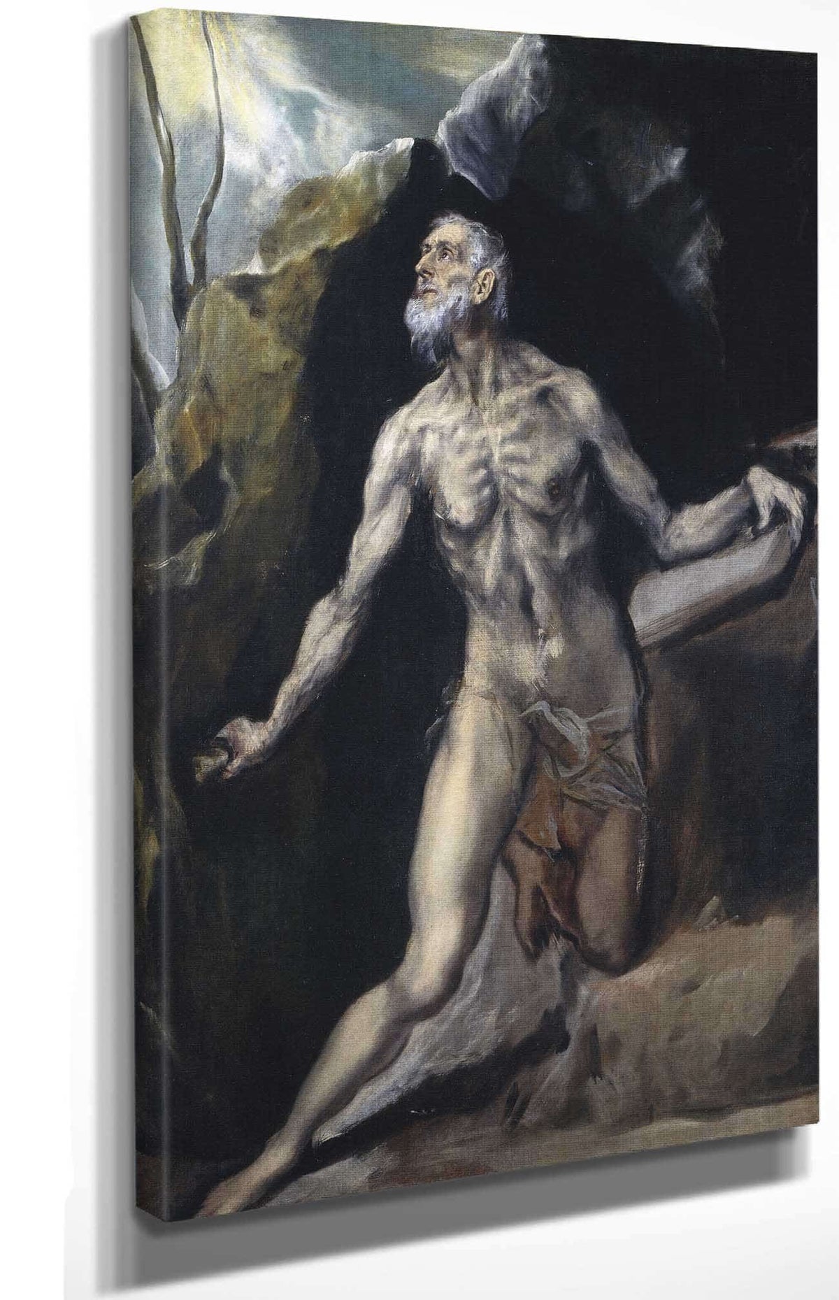 Saint Jerome by El Greco Posters, Prints, & Visual Artwork