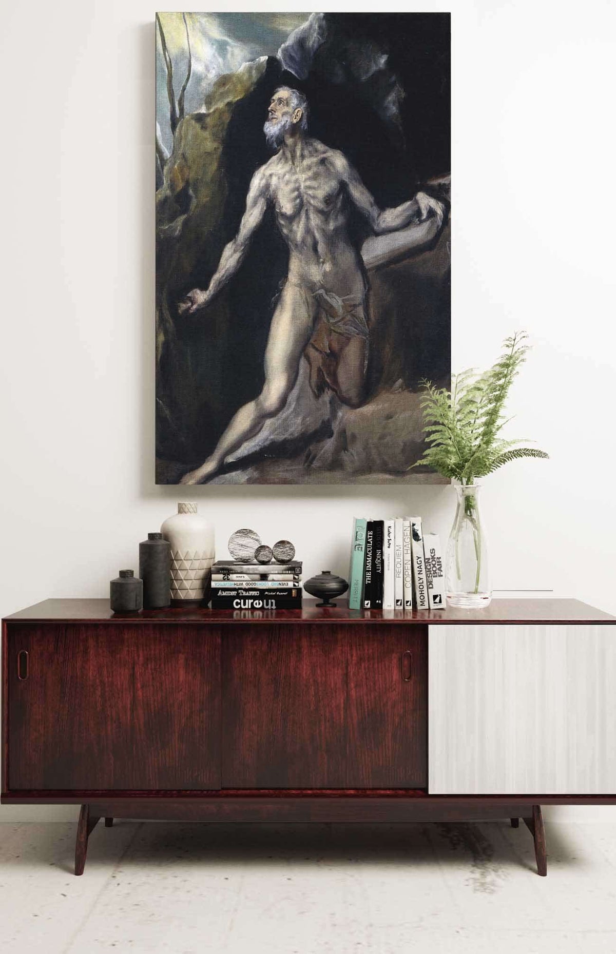 Saint Jerome by El Greco Posters, Prints, & Visual Artwork