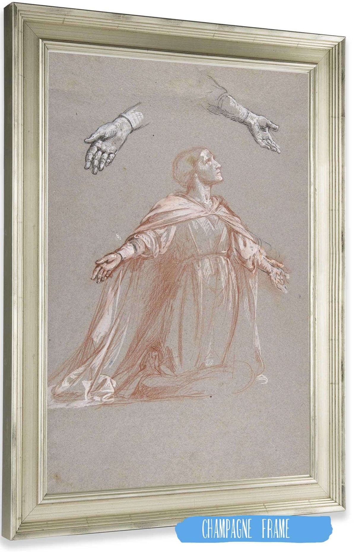 Sainte Clotilde by Isidore Pils Posters, Prints, & Visual Artwork