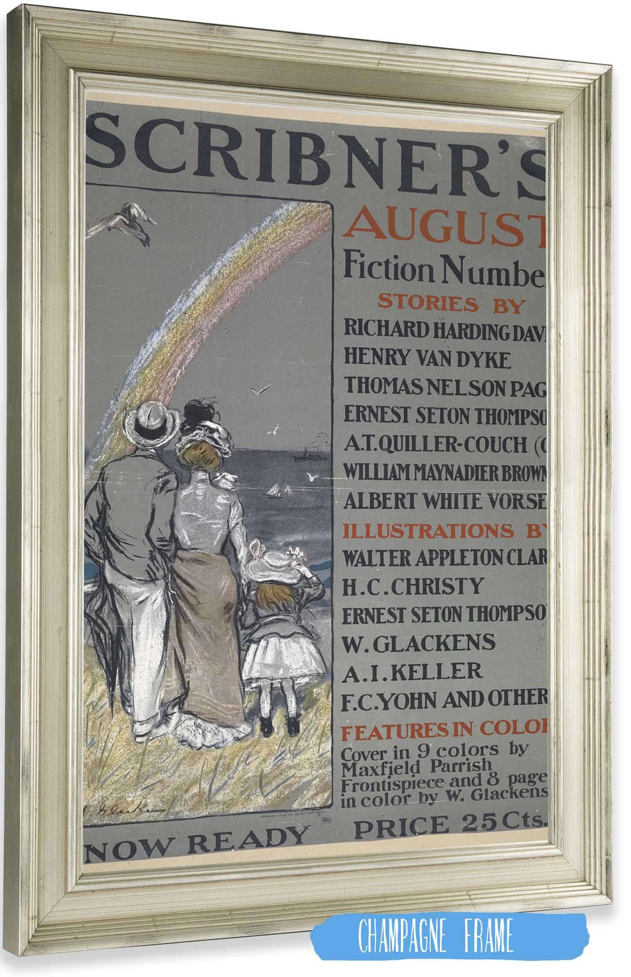 Scribners August  by William James Glackens Posters, Prints, & Visual Artwork