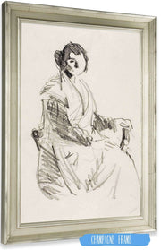 Seated Woman by Robert Henri Posters, Prints, & Visual Artwork