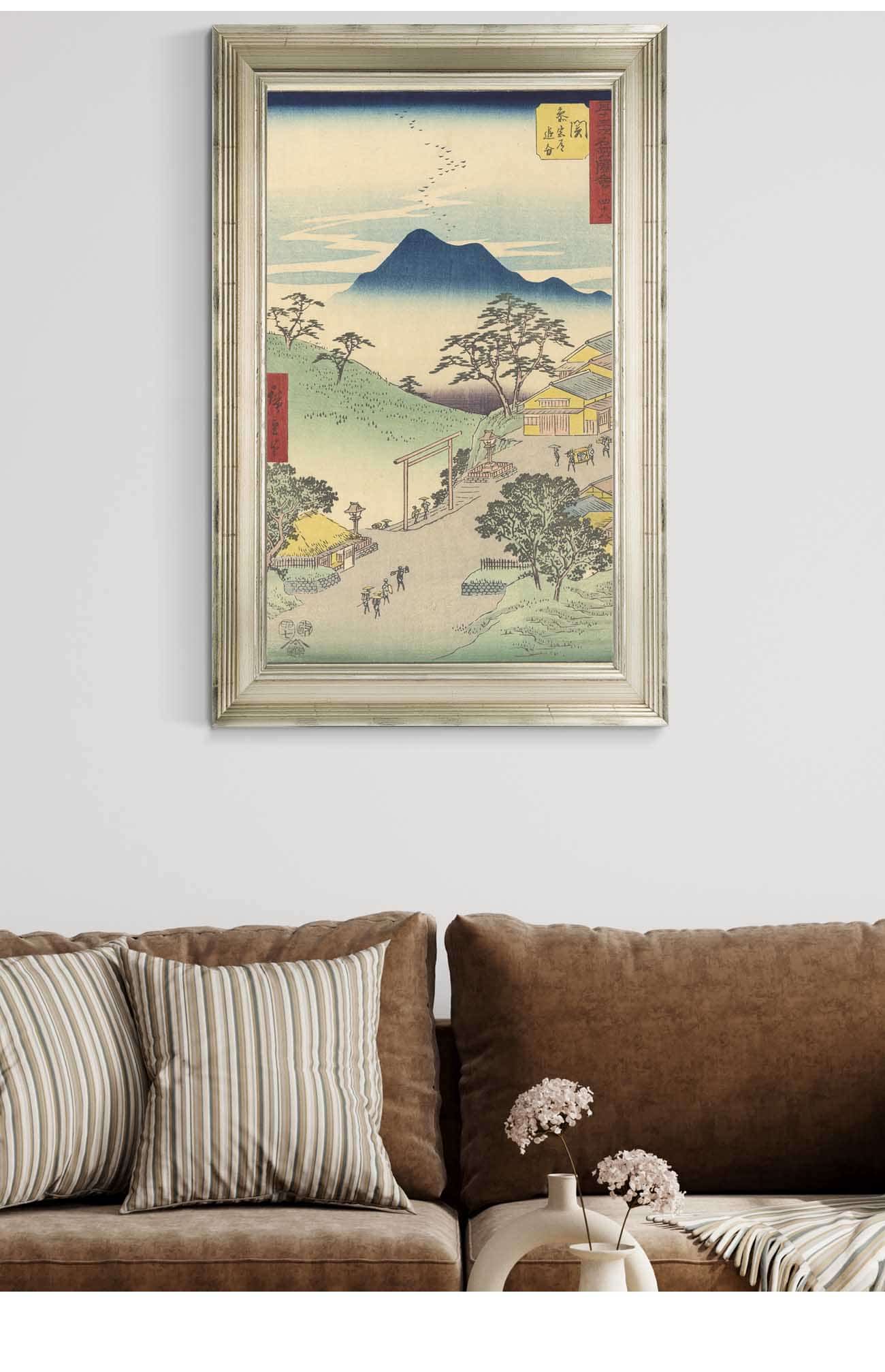 Seki   by Ando Hiroshige Posters, Prints, & Visual Artwork