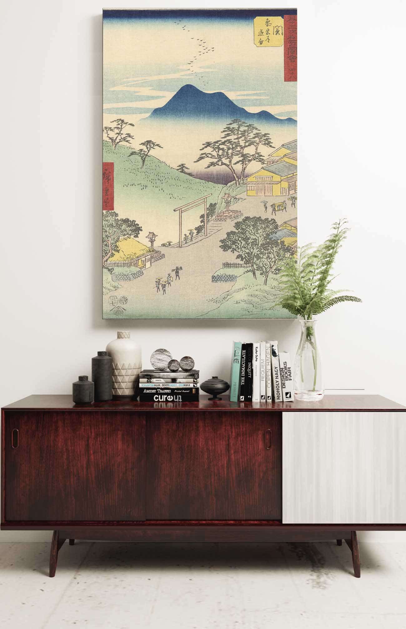 Seki   by Ando Hiroshige Posters, Prints, & Visual Artwork