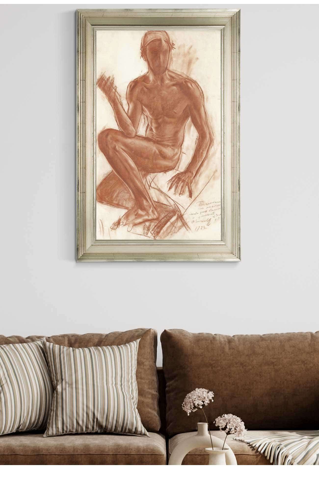 Self Portrait by Alexander Evgenievich Yakovlev Posters, Prints, & Visual Artwork