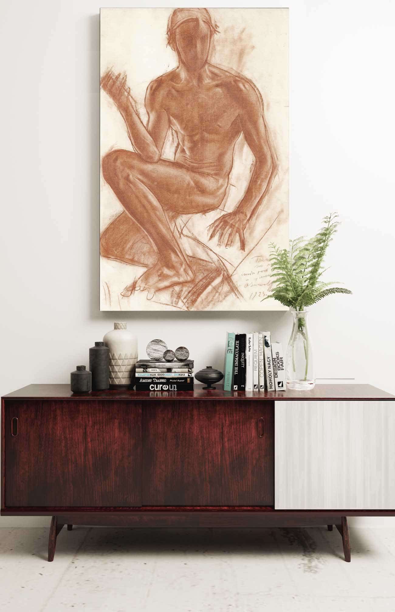 Self Portrait by Alexander Evgenievich Yakovlev Posters, Prints, & Visual Artwork