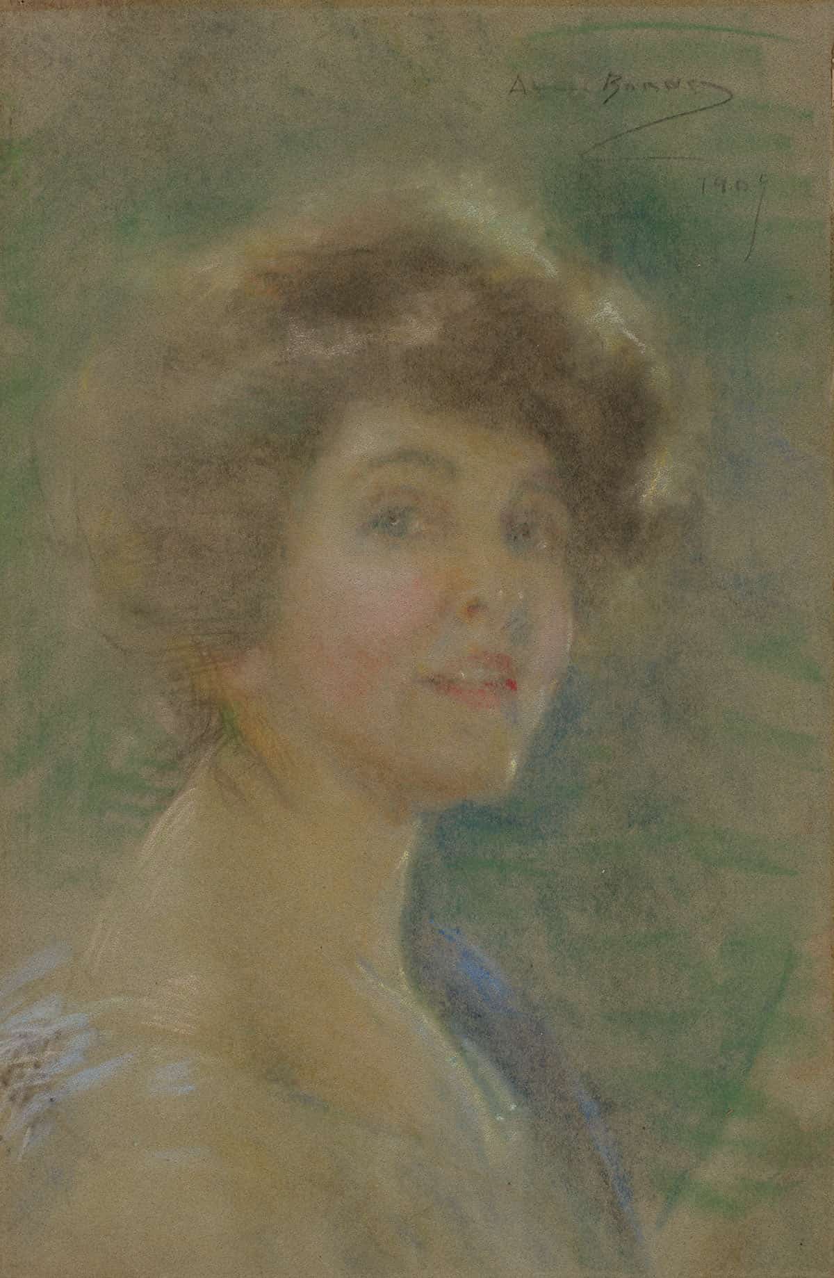 Self Portrait by Alice Pike Barney Posters, Prints, & Visual Artwork