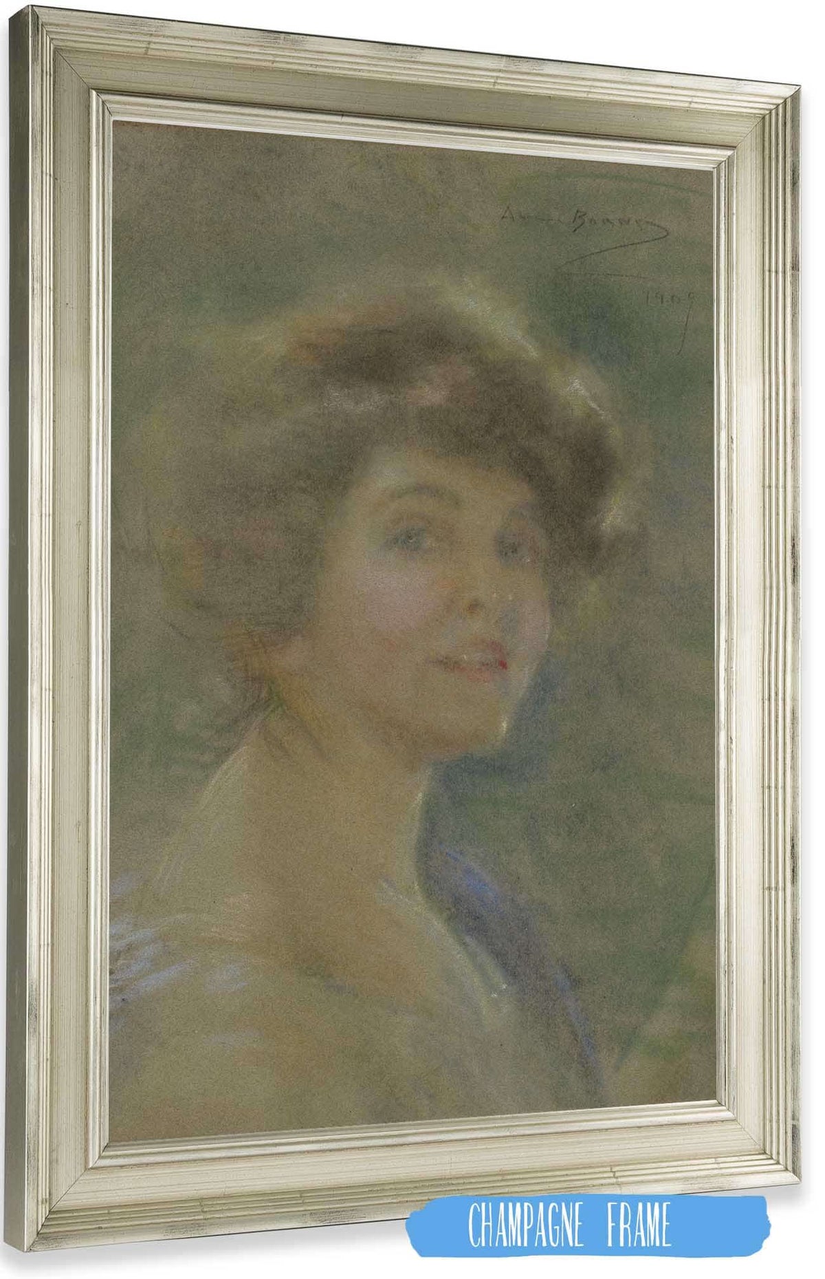 Self Portrait by Alice Pike Barney Posters, Prints, & Visual Artwork