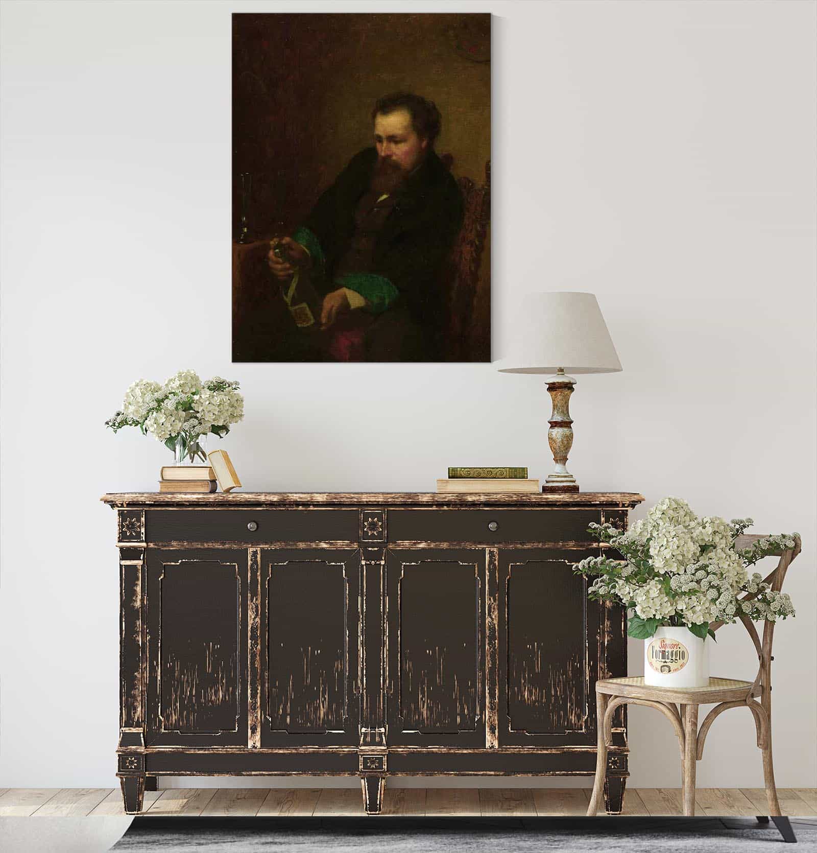 Self Portrait by Eastman Johnson Posters, Prints, & Visual Artwork