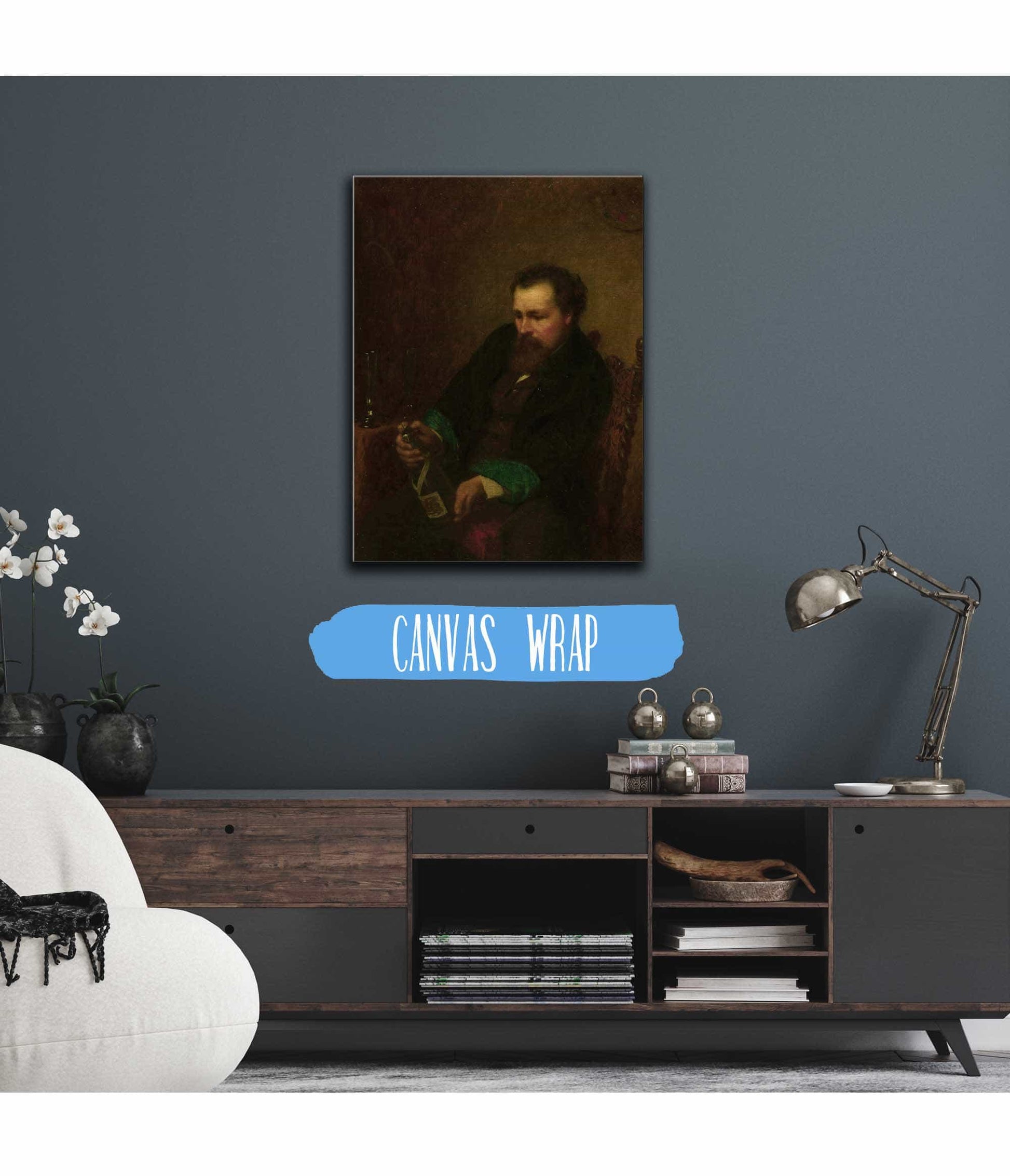 Self Portrait by Eastman Johnson Posters, Prints, & Visual Artwork