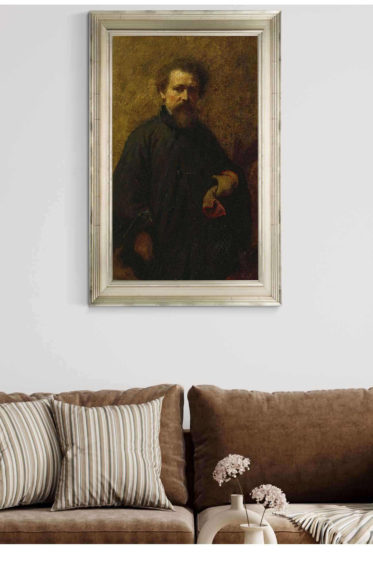 Self Portrait by Eastman Johnson Posters, Prints, & Visual Artwork