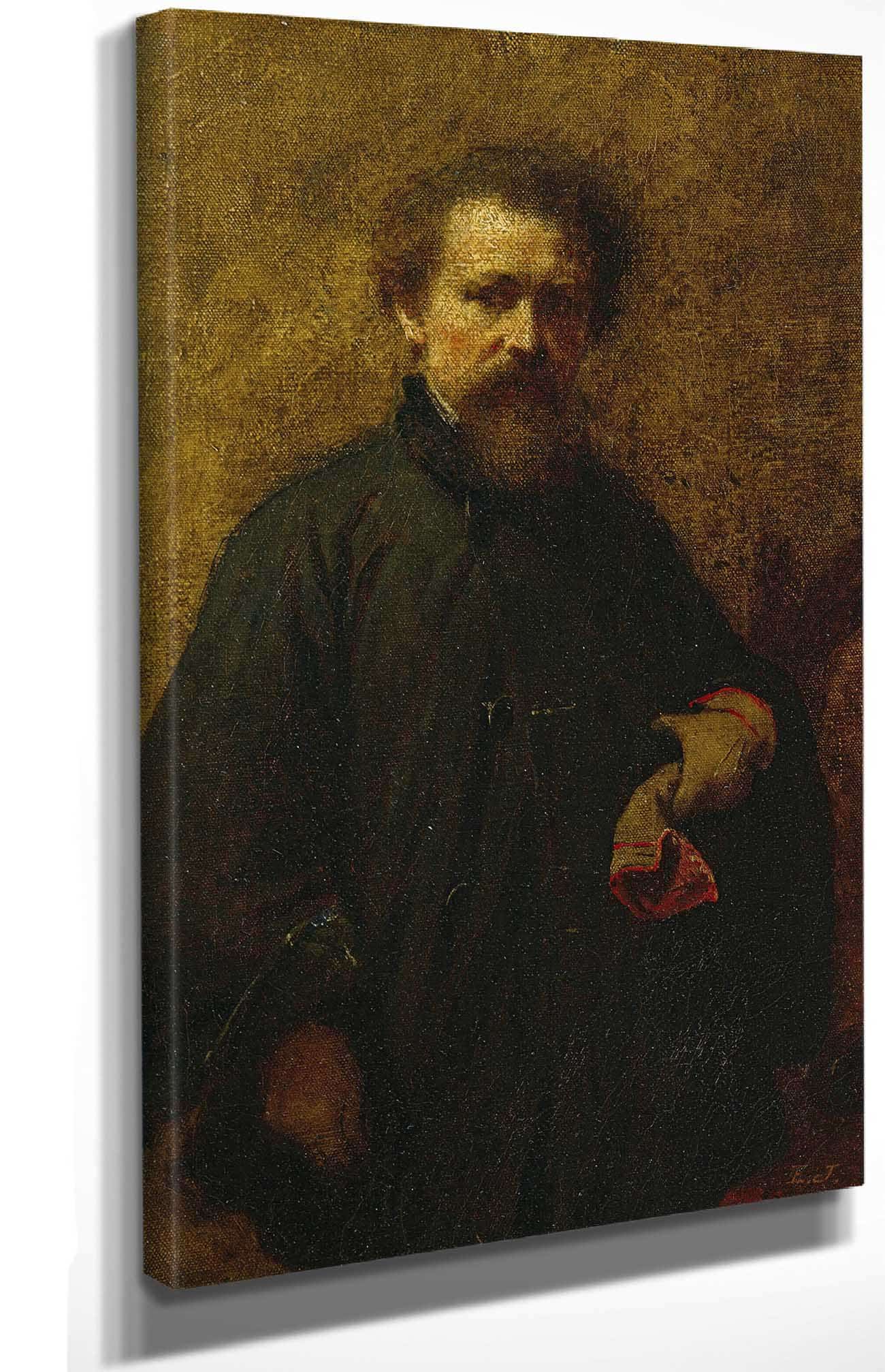 Self Portrait by Eastman Johnson Posters, Prints, & Visual Artwork