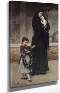 Semper Vivit Amor by Eugen Von Blaas Posters, Prints, & Visual Artwork