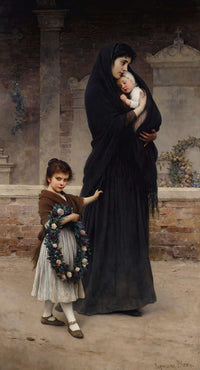 Semper Vivit Amor by Eugen Von Blaas Posters, Prints, & Visual Artwork