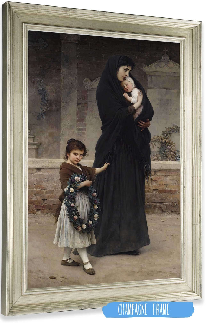 Semper Vivit Amor by Eugen Von Blaas Posters, Prints, & Visual Artwork