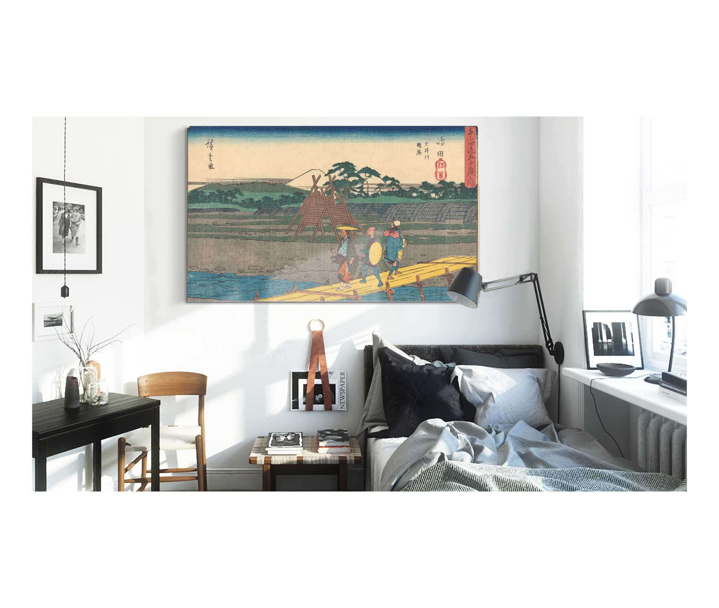 Shimada   by Ando Hiroshige Posters, Prints, & Visual Artwork
