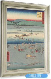 Shimada   by Ando Hiroshige Posters, Prints, & Visual Artwork