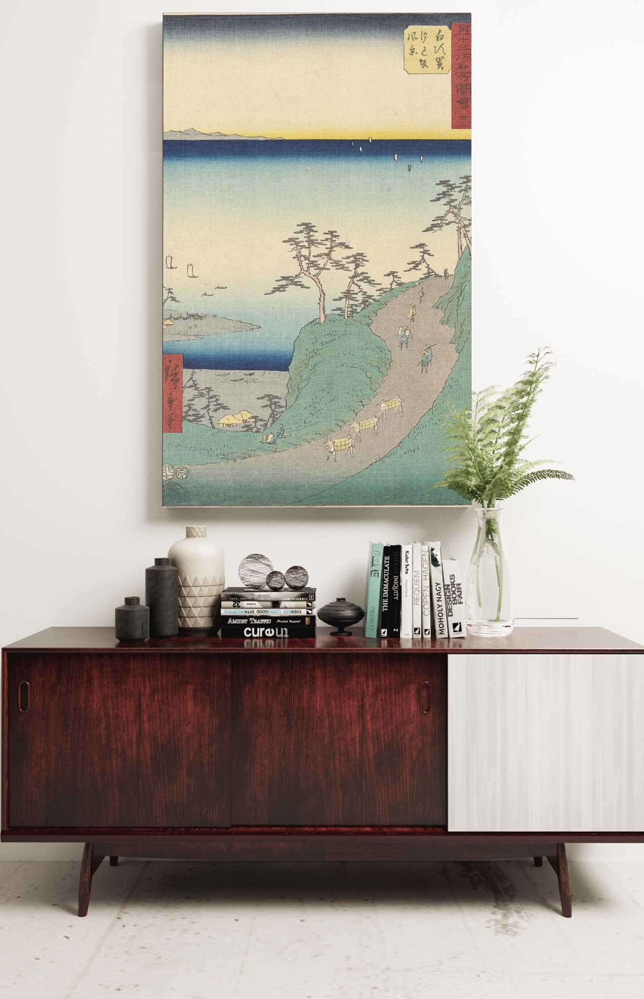 Shirasuka   by Ando Hiroshige Posters, Prints, & Visual Artwork