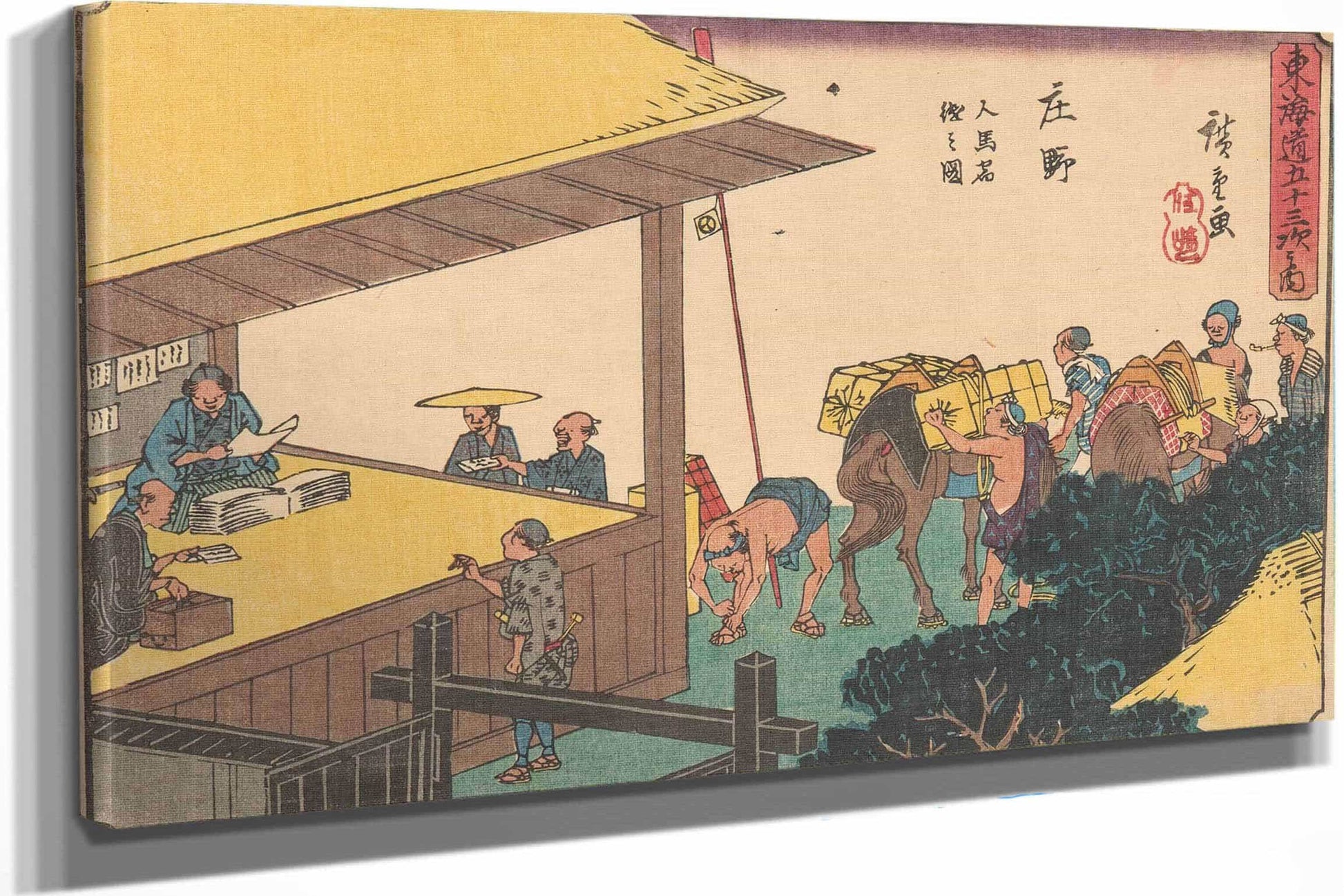 Shono   by Ando Hiroshige Posters, Prints, & Visual Artwork