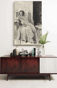 Sketch For King John From King John by Edwin Austin Abbey Posters, Prints, & Visual Artwork