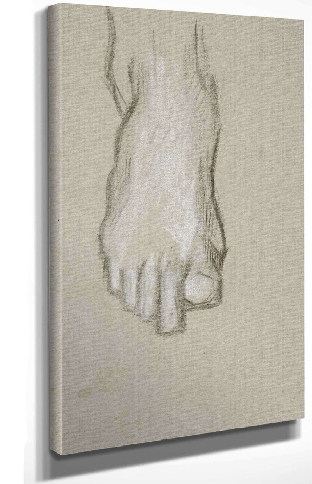 Sketch Of A Foot by Edwin Austin Abbey Posters, Prints, & Visual Artwork