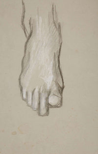 Sketch Of A Foot by Edwin Austin Abbey Posters, Prints, & Visual Artwork