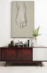 Sketch Of A Foot by Edwin Austin Abbey Posters, Prints, & Visual Artwork