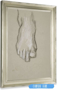 Sketch Of A Foot by Edwin Austin Abbey Posters, Prints, & Visual Artwork