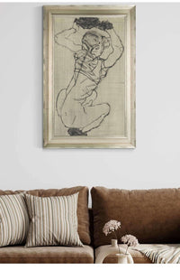 Squatting Woman by Egon Schiele Posters, Prints, & Visual Artwork