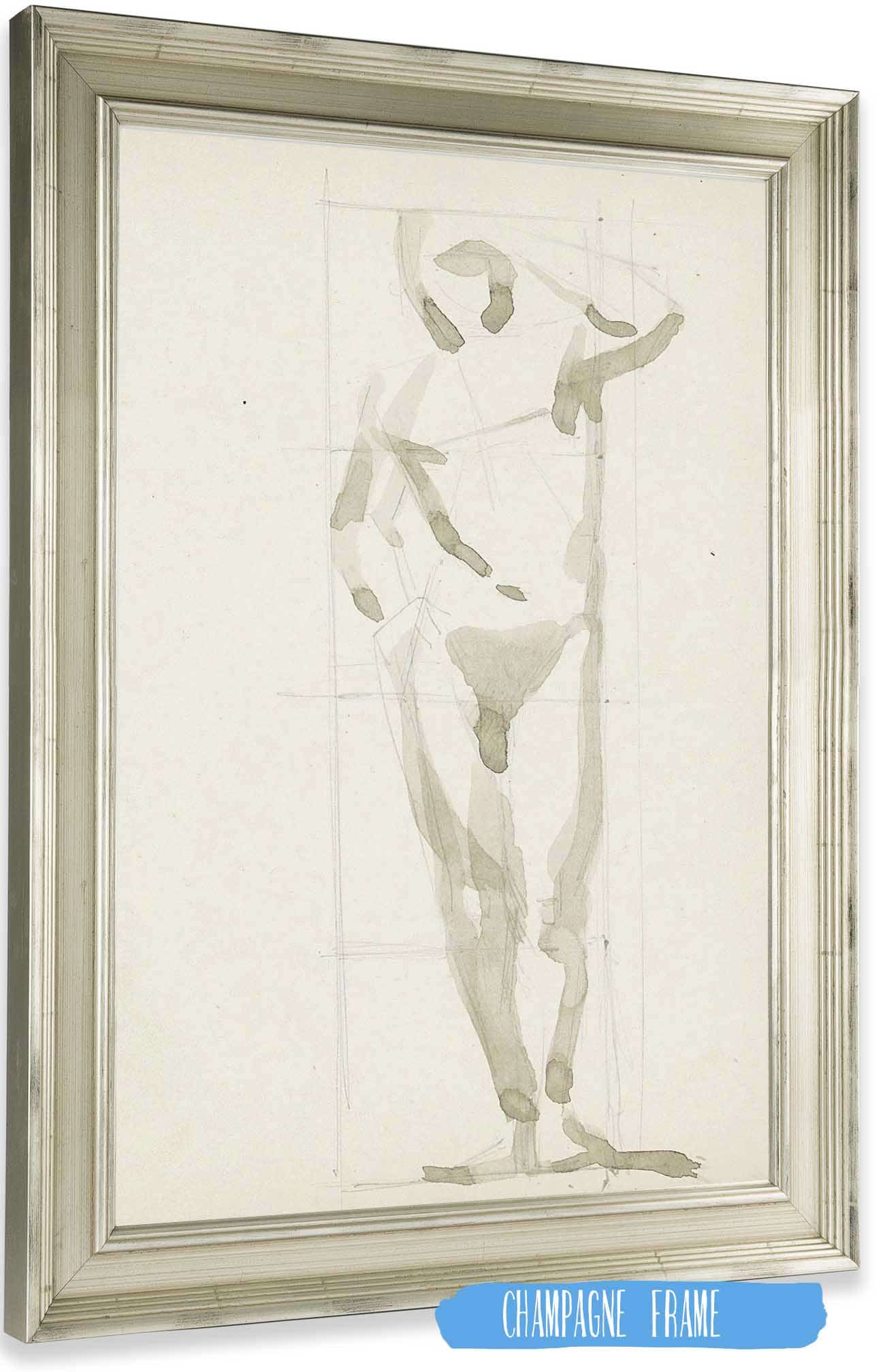 Staande Naakte Man by Reijer Stolk Posters, Prints, & Visual Artwork