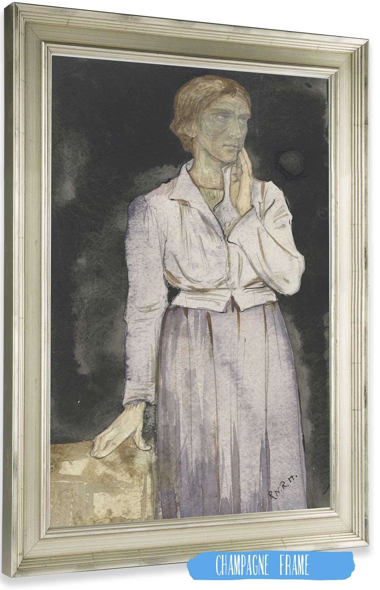 Staande Vrouw  by Richard Nicolaus Roland Holst Posters, Prints, & Visual Artwork